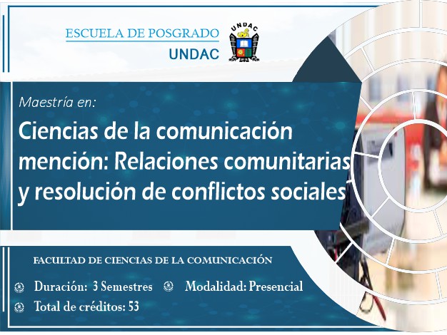 Relaciones Comunitarias y Resolución de Conflictos Sociales 